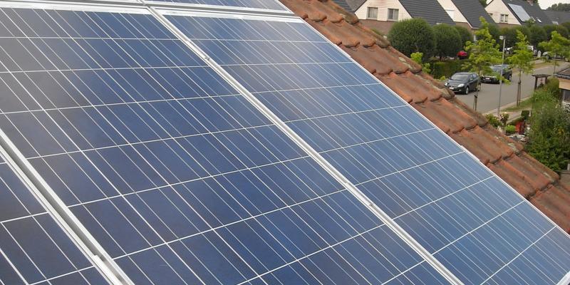 zonnepanelen schuin dak